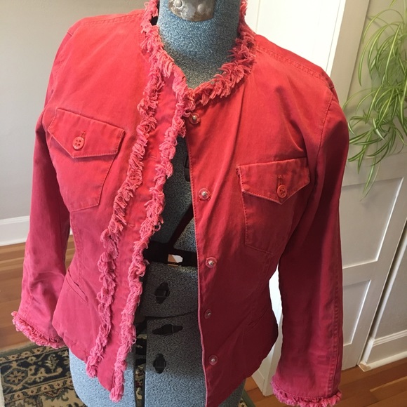 Structured cotton blazer - Picture 3 of 8